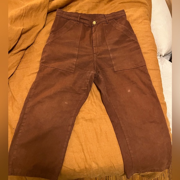 Big Bud Press Pants & Jumpsuits Brown Big Bud Press Petite Work